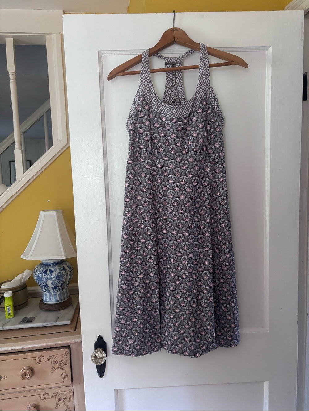 Prana Patterned Halter Dress